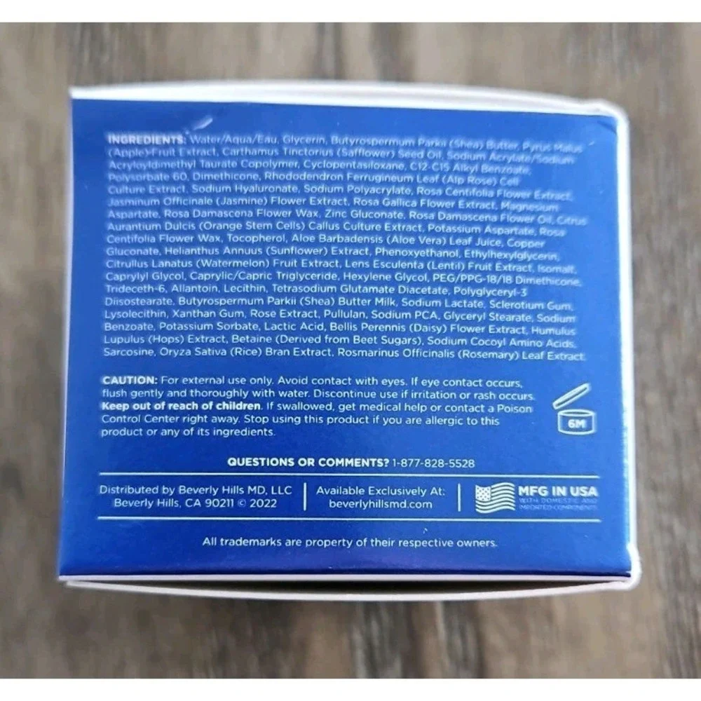 Beverly Hills MD Deep Regenerating Stem Cell Moisturizer 1.69 oz ~ NEW SEALED!